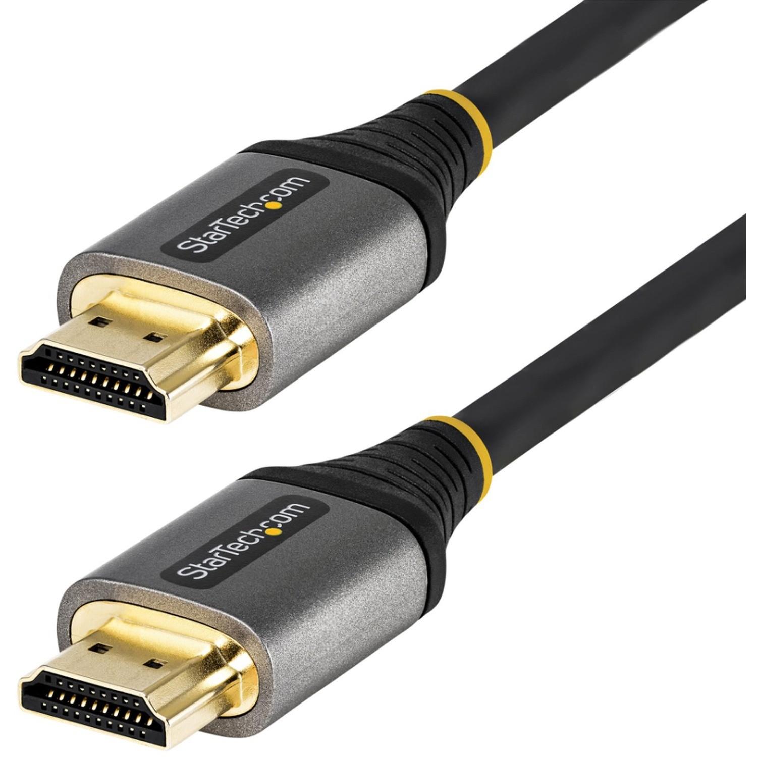 STARTECH.COM 6FT (2M) HDMI 2.1 CABLE 8K - CERTIFIED ULTRA HIGH SPEED HDMI CABLE 48GBPS - 8